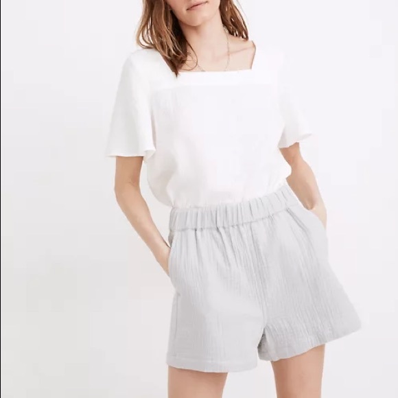 Madewell Pants - Madewell Lightspun Easy Pull-On Shorts